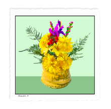 Load image into Gallery viewer, Assorted Flowers - Crackled Glaze
