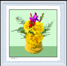 Load image into Gallery viewer, Assorted Flowers - Crackled Glaze

