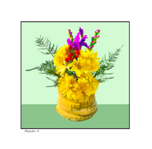 Load image into Gallery viewer, Assorted Flowers - Crackled Glaze
